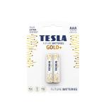 Batteria alcalina TESLA R3 (AAA) GOLD+ [2x120] 2 pz.