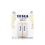 Batteria alcalina TESLA R6 (AA) GOLD+ [2x120] 2 pz.