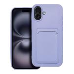 CARD case for IPHONE 16 Plus violet