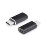 Adattadore Caricabatterie for iPhone Lightning 8-pin do Tipo C nero