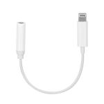 Adattadore HF/audio for Apple iPhone Lightning 8-pin do Jack 3,5mm bianco