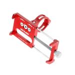 Supporto bici per volante GUB G85 Aluminium rosso