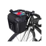 WILDMAN borsa da bici con cerniera a manubrio GS9 3L nero