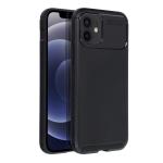 Custodia CARBON PREMIUM per IPHONE 12 / 12 Pro nero