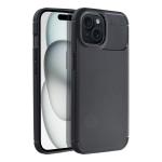 Custodia CARBON PREMIUM per IPHONE 15 nero