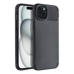 Custodia CARBON PREMIUM per IPHONE 15 Plus nero