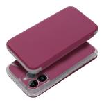 Custodia PIANO Book per XIAOMI Redmi Note 12 4G magenta