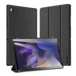 Custodia DOMO pieghevole DUX DUCIS con supporto per stilo per SAMSUNG Tab A8 2021 10,5 (X200/X205) nero