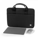 WiWU - Borsa impermeabile per laptop da 14" Genius Combo Set 3in1 (borsa+mouse+mousepad) - nero