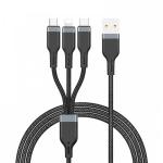 WiWU - Cavo USB serie Platinum Wi-C019 da USB A a USB C 3A 1,2 m - nero