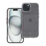 Custodia FORCELL F-PROTECT Crystal Pocket per IPHONE 15 trasparente