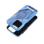 Custodia FORCELL F-PROTECT Mirage compatibile con MagSafe per IPHONE 14 Pro Max blu uccello