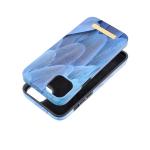 Custodia FORCELL F-PROTECT Mirage compatibile con MagSafe per IPHONE 14 Plus blu uccello