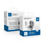 BLUE STAR Cuffia stereo wireless/bluetooth TWS Mini A19 bianco