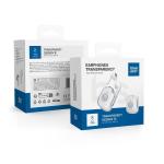 BLUE STAR Cuffia stereo wireless/bluetooth TWS Transparency Fi22 bianco