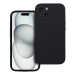 Case SILICONE 2mm for IPHONE 15 black