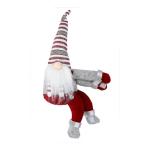 Curtain fastener gnome shape RC-K-299 gray red