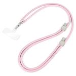 DUX DUCIS Plaz - cross-body phone strap - light pink