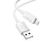 HOCO cable USB A to Micro USB 2,4A X107 1 m white