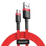 BASEUS cavo USB Cafule Micro 2A 1 metro, rosso-rosso CAMKLF-B09