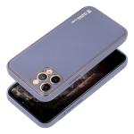 LEATHER Case per IPHONE 15 PRO MAX azzurro