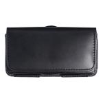 Fondina universale da cintura CLASSIC 100A modello 1 per (Samsung S3/S4/A3 / Iphone 6/7/8) nero