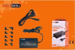 ALIMENTATORE UNIVERSALE PER NOTEBOOK 120W 2.4A CON ADATTATORI