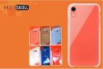 CUSTODIA TPU TRASPARENTE COLORATA APPLE IPHONE XR