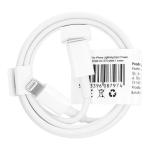 Cavo Tipo C per iPhone Lightning 8-pin Power Delivery PD18W 2A C973 bianco 1 m