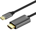 Cavo ART da Tipo C (maschio) a HDMI 2.0 (maschio) 4K 60Hz C4-2 1,8 m nero