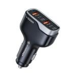 Caricabatterie da auto VEGER 2 x USB A + 2 x Tipo C PD QC 3A 66W CC53-2A2C nero