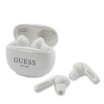 Auricolari bluetooth TWS GUESS V5.0 4H MUSIC TIME con docking station bianco ( GUTWS1CWH )