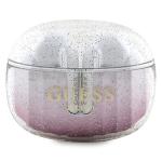 GUESS wireless earphones bluetooth TWS + docking station GUTWSHDGKEEP (Glitter gradient) pink