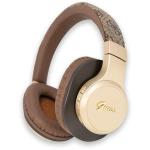 GUESS wireless headphones bluetooth GUBH604GEMW (4G Script) brown