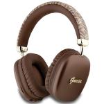 GUESS wireless headphones bluetooth GUBHK1GCTCSW (Gcube Metallic Script Logo) brown