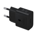 Caricabatteria da rete originale Samsung GaN Super Fast Charger EP-T2510NBEGEU (head only) 25W nero, blister