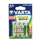 Accumulatore VARTA R6 2100 mAh (AA) 4 pz