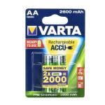 Accumulatore Varta R6 2600 mAh (AA) 2 pz Professional ready